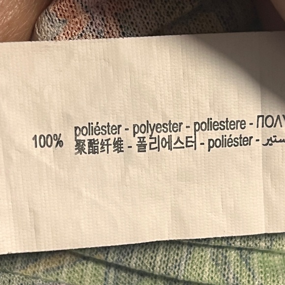 ZARA Floral Cut Out Pleated Dress Size Small - Picture 11 of 11